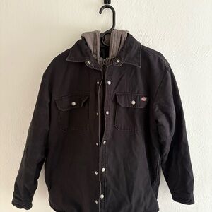 Dickies Black and Gray Shirt Jacket
